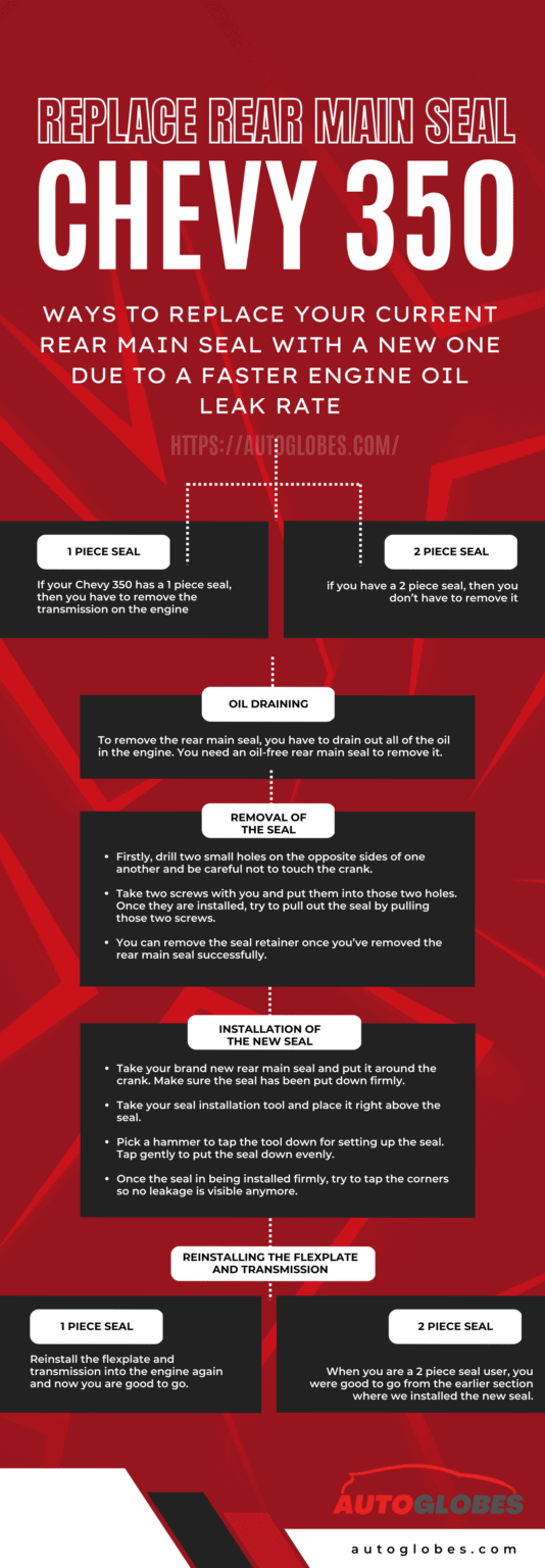 How to Replace Rear Main Seal Chevy 350? AutoGlobes