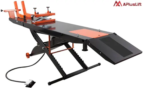 APlusLift MT1500 ir Operated 24" Width Motorcycle Lift Table