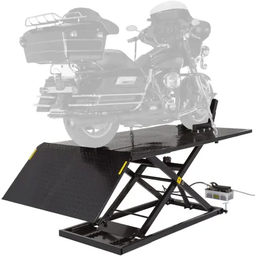 Black Widow BW-1500AO-V2-MC Hydraulic Motorcycle Lift Table