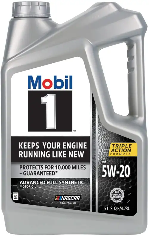 Mobil 1 5W-20 High Mileage Advanced Motor Oil