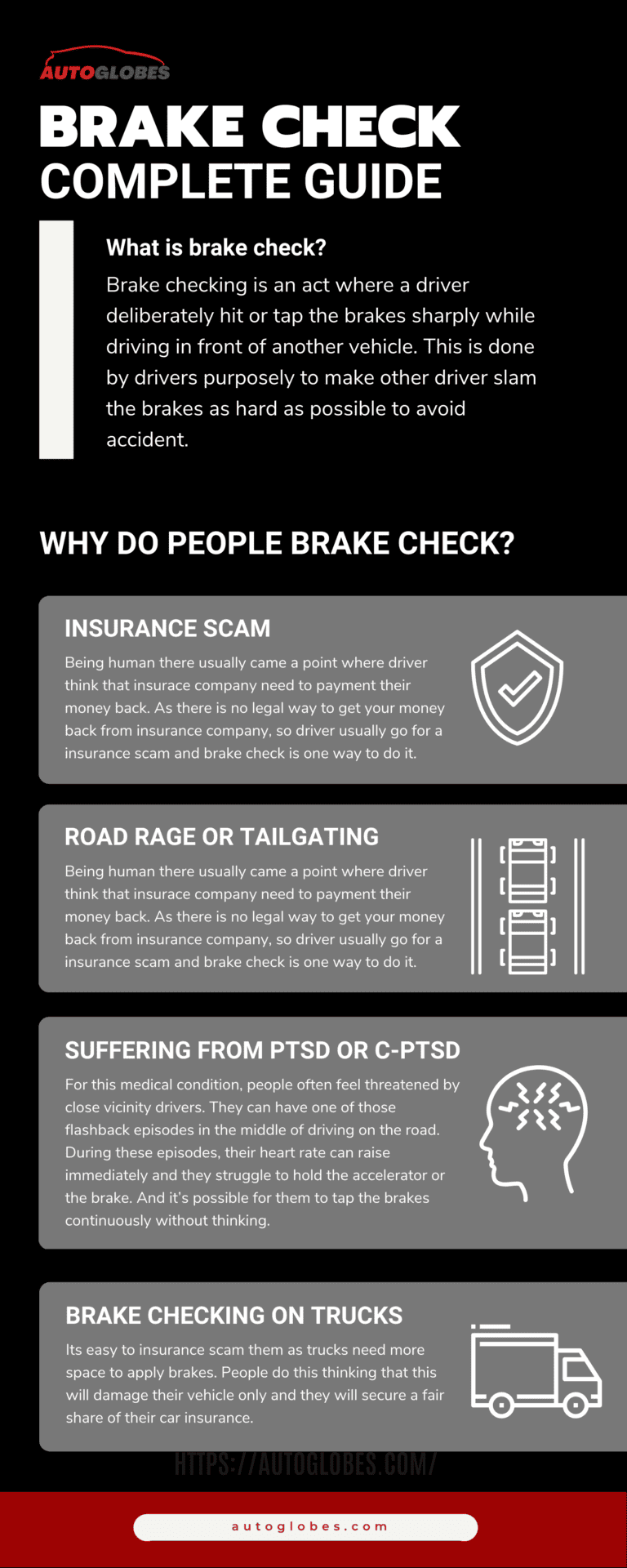 Why Do People Brake Check? [What & Why Complete Guide] AutoGlobes