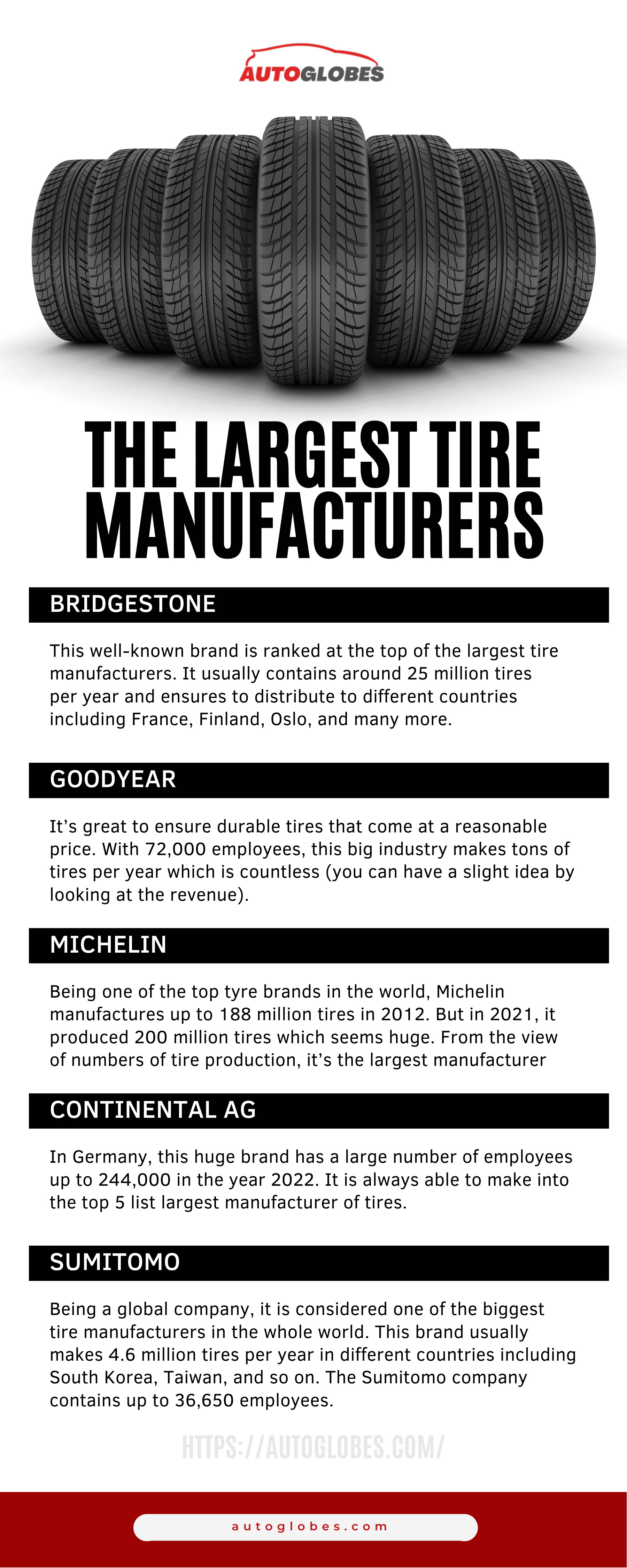 Who Is The Largest Tire Manufacturer? (The Top 5 List) AutoGlobes