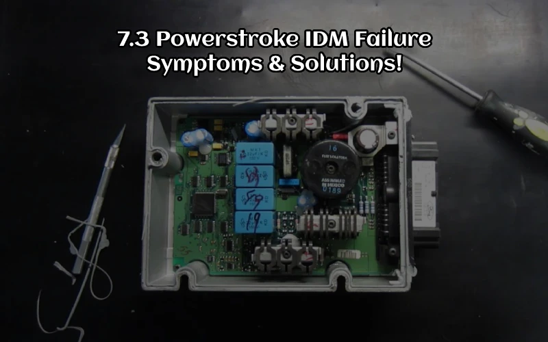 7.3 Powerstroke IDM Failure Symptoms & Solutions!