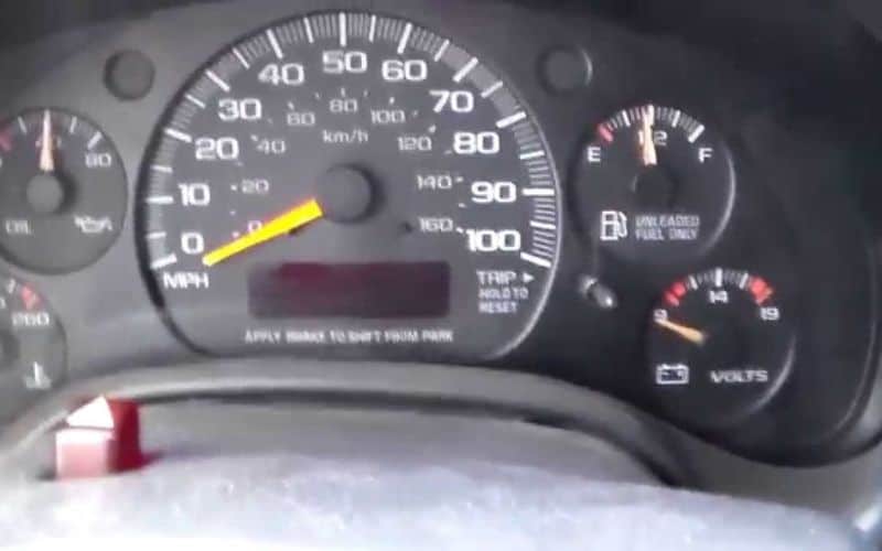 1998 Chevy Silverado Speedometer Problems