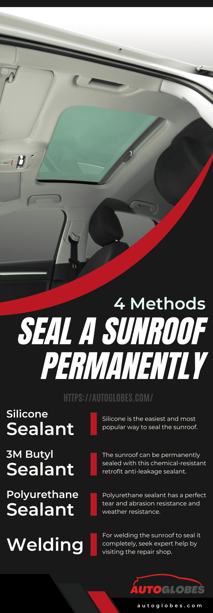 How To Seal a Sunroof Permanently? 4 Methods To Follow! AutoGlobes