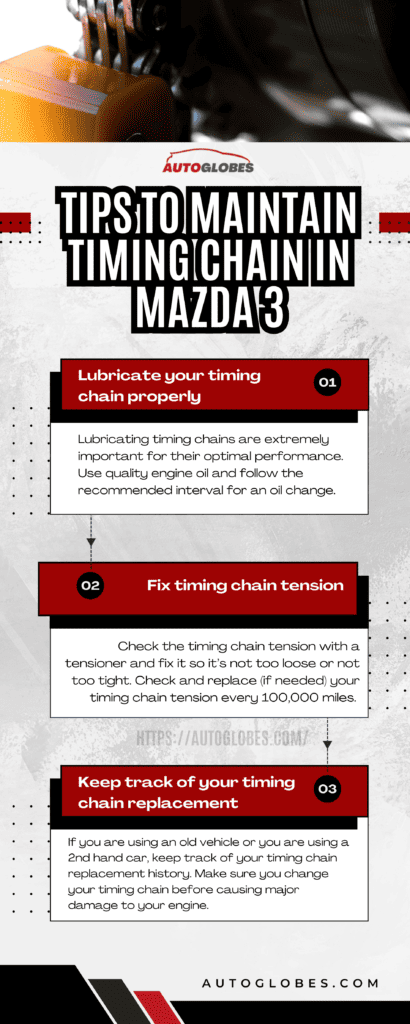 mazda 3 1.6 petrol timing belt or chain