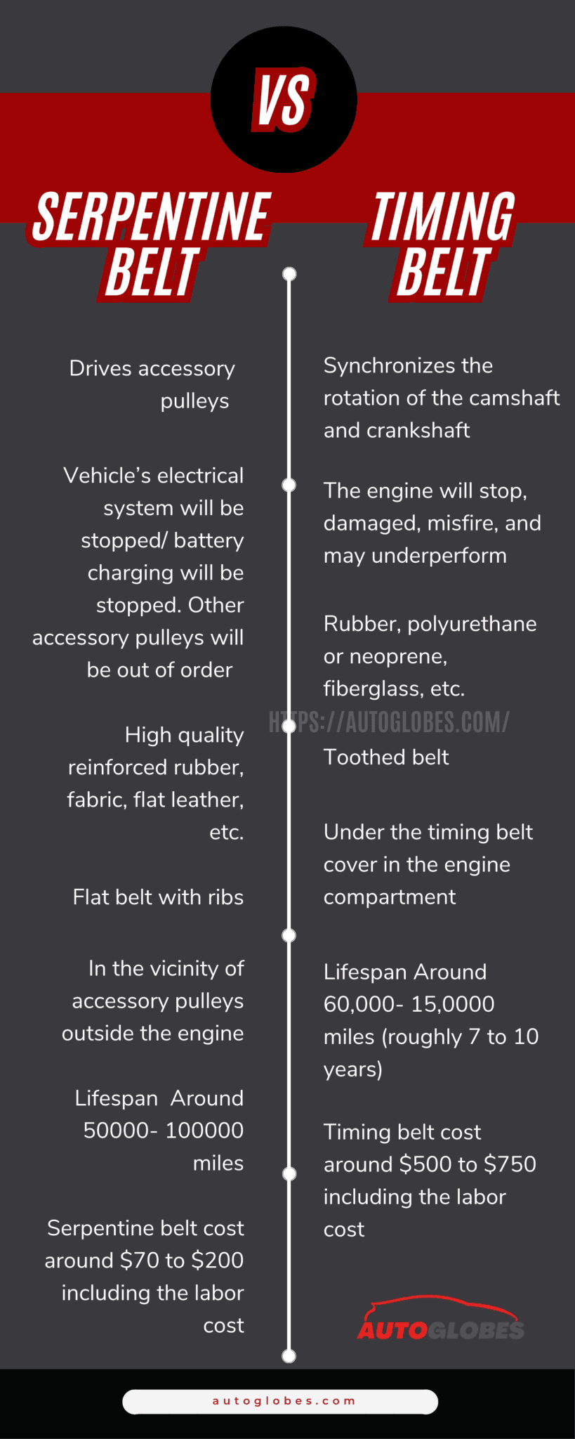 Serpentine Belt vs. Timing Belt Know The Differences AutoGlobes