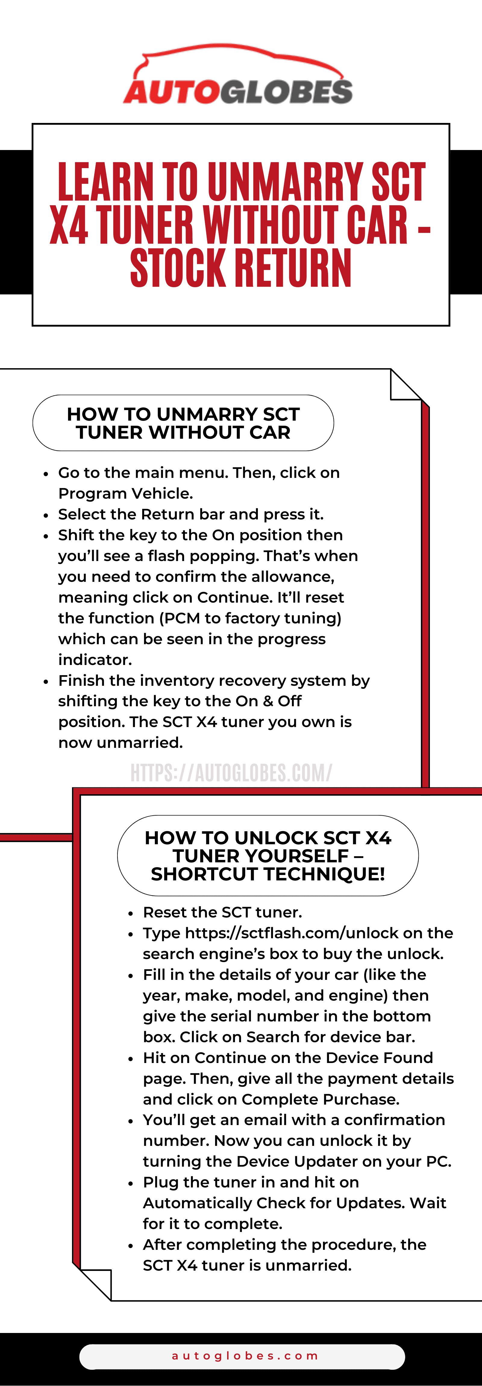 Learn-To-Unmarry-SCT-X4-Tuner-Without-Car Infographic
