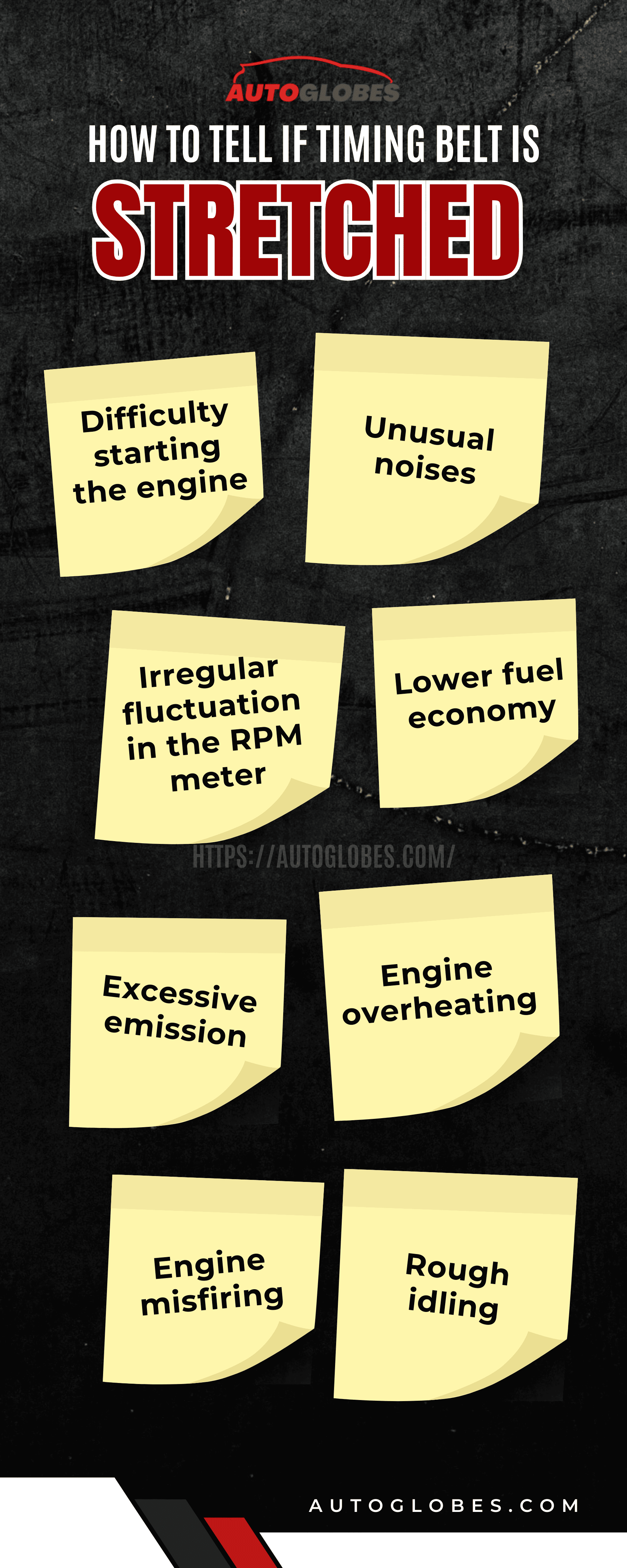 How To Tell If Timing Belt Is Stretched Infographic