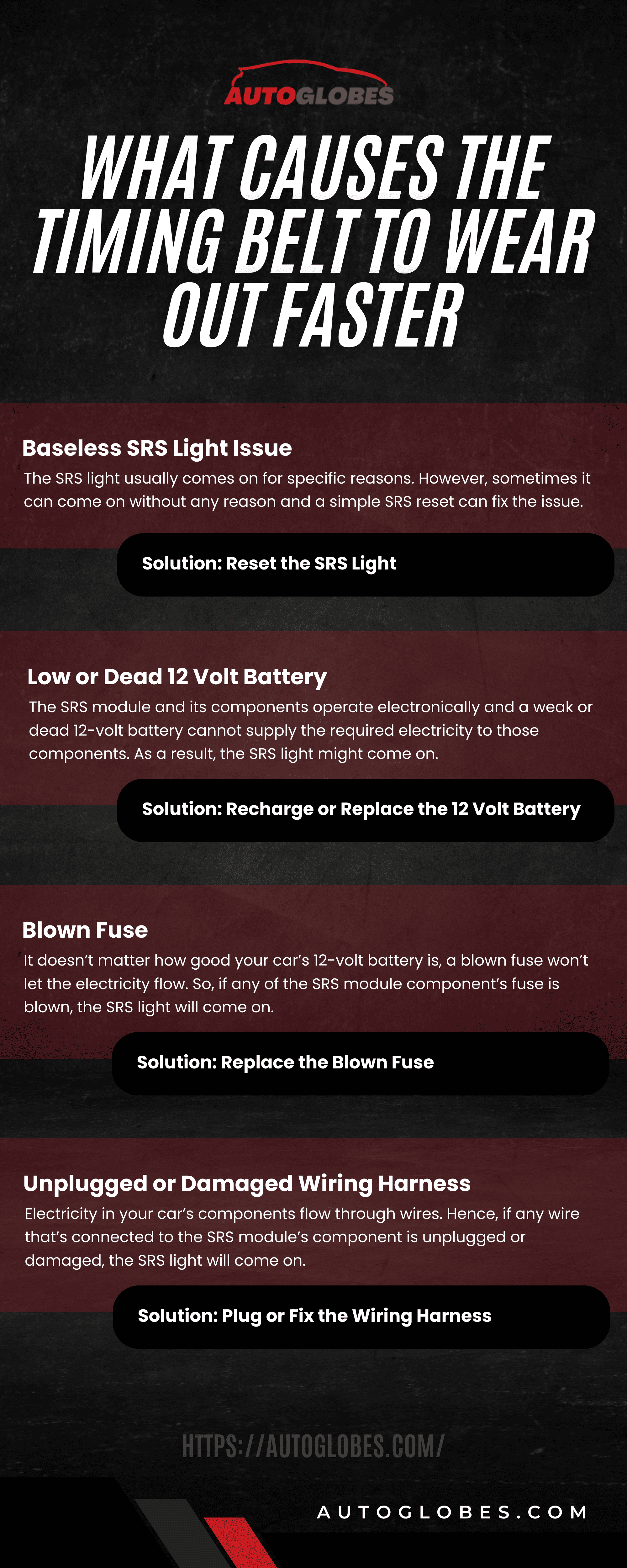 What Causes the Timing Belt to Wear Out Faster Infographic