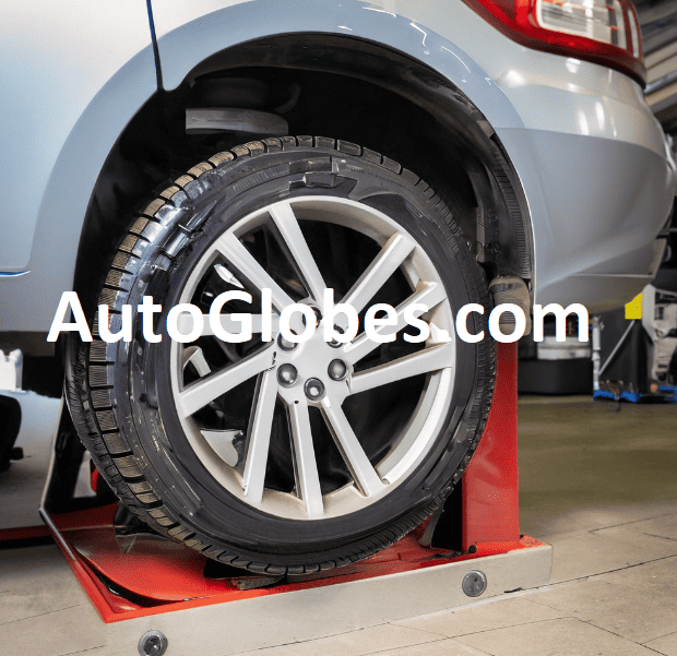 Car wheel Alignment in the garage
