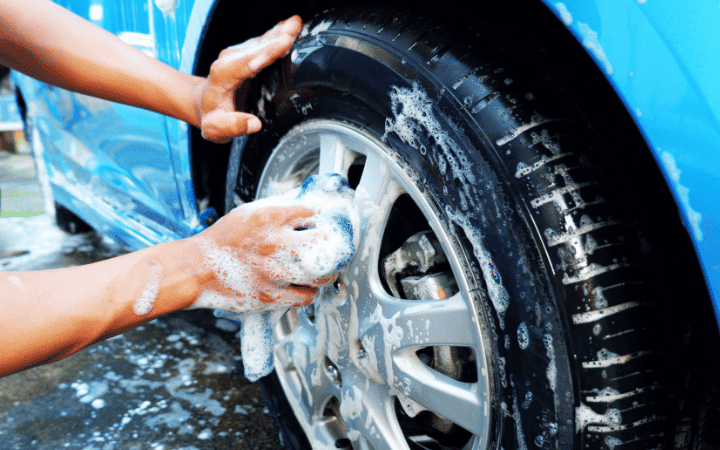 Wheel Cleaning